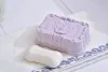 Waterproof rose-carved soap box with lid, bathroom draining soap box, simple large travel soap holder soap box Application Scenario